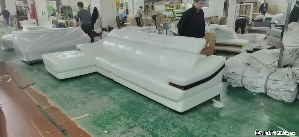 【大厂仿真皮沙发】实木框架，高回弹海绵45密度。全新包装，质量非常好，3.6米右贵妃 - 各类家具 - 居家生活 - 阿里分类信息 - 阿里28生活网 al.28life.com